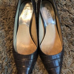 Michael Kors Flex Mid Pump- Slate Size 7.5M